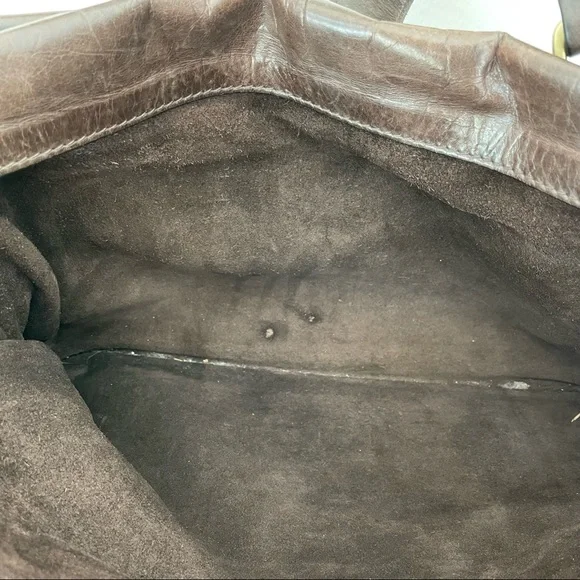 Mulberry brown leather shoulder bag - Picture 5 of 14